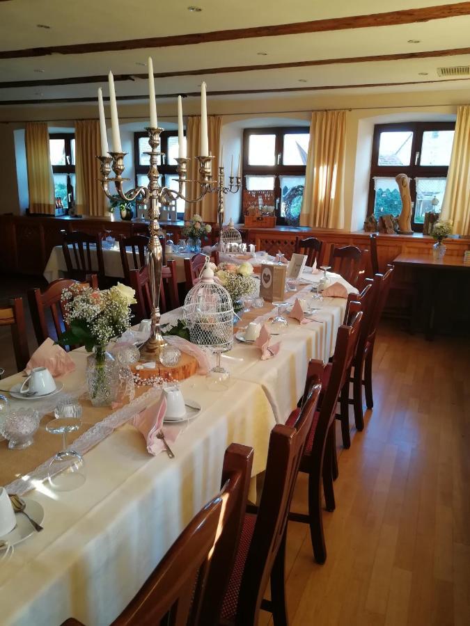 Gasthaus Dollinger ดิงเคลส์บืล ภายนอก รูปภาพ